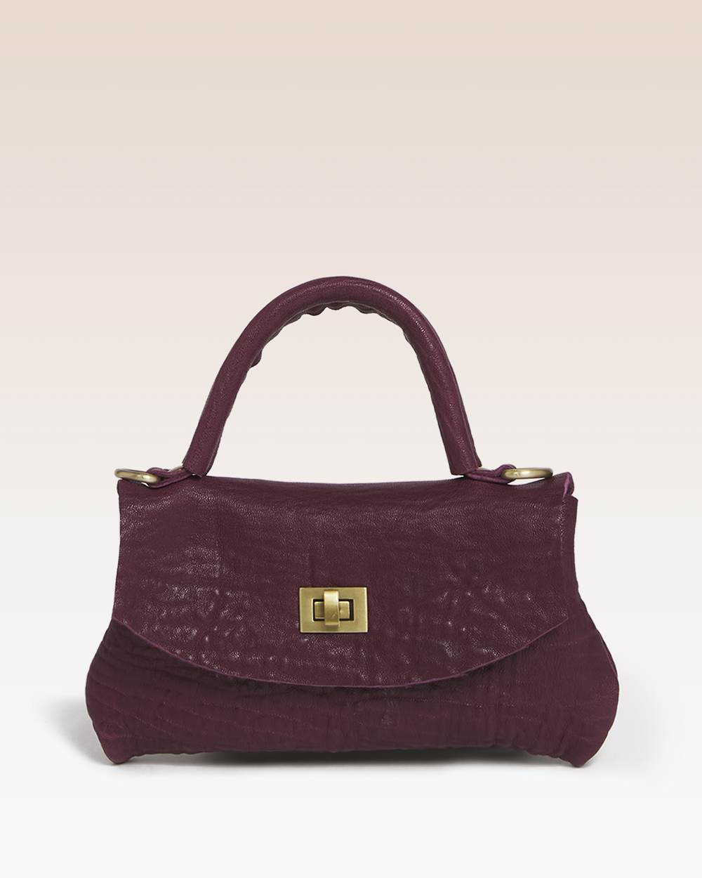 Borsa Carmen Mini Rosso amaranto Montone