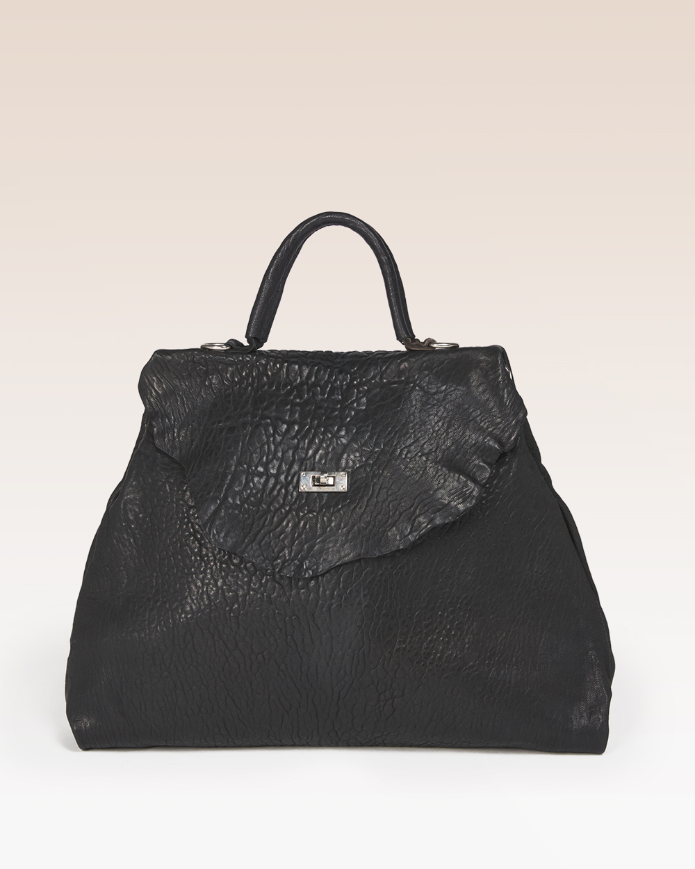 Borsa Kellie Medium Nero Montone