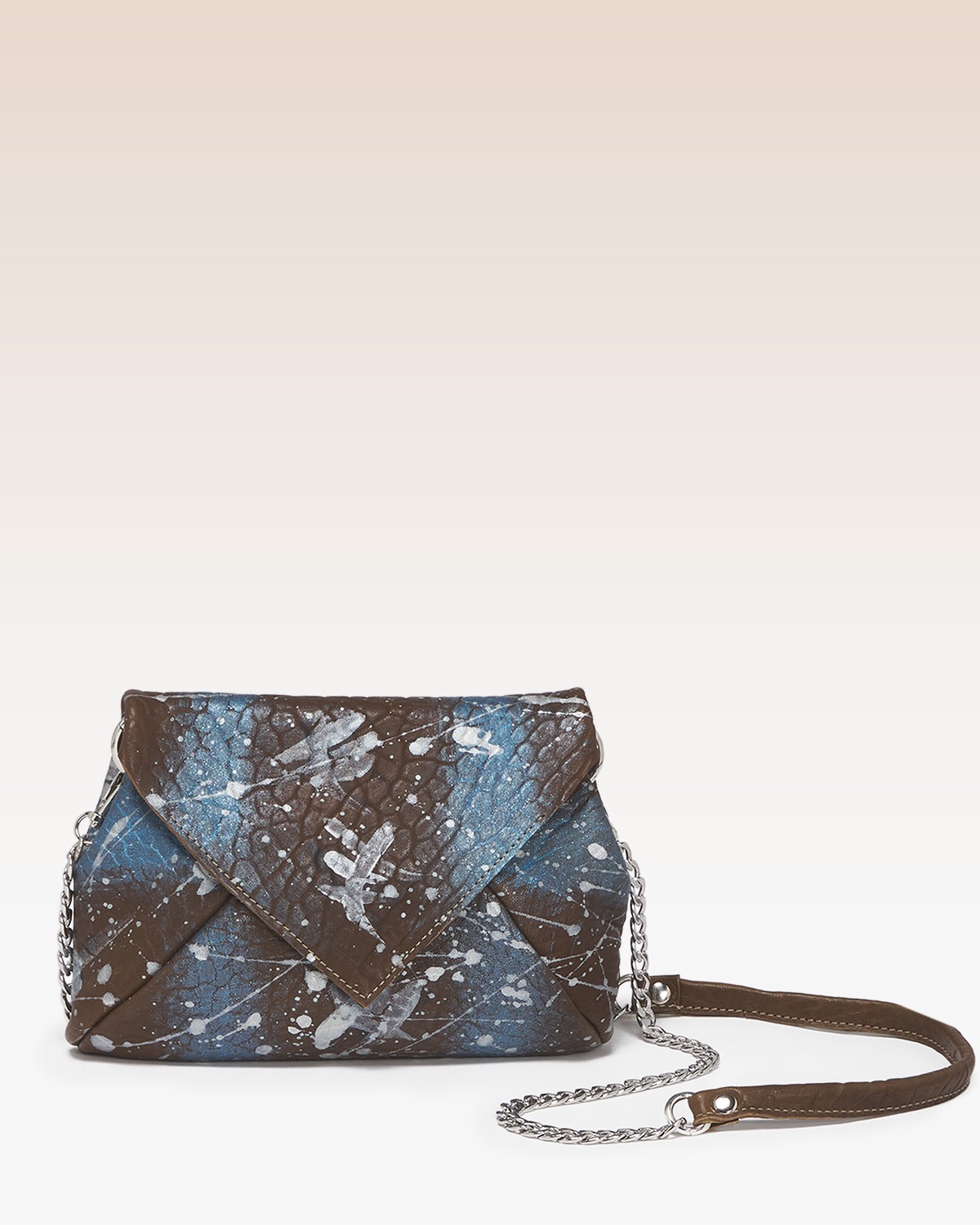 Borsa Dayana Small Tundra Ottanio Painted Montone - immagine 3