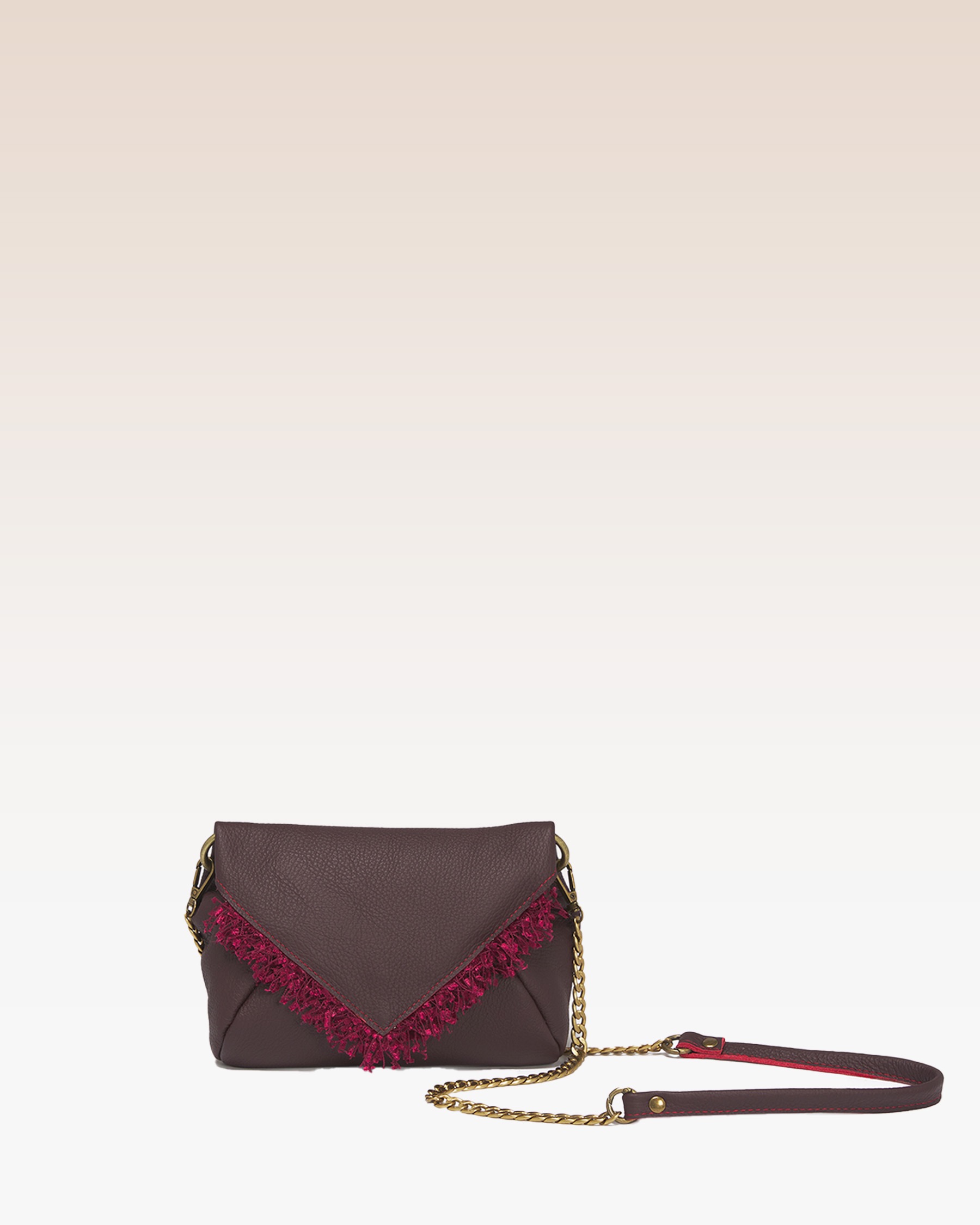 Borsa Daisy Mini Melanzana Martellata - immagine 3