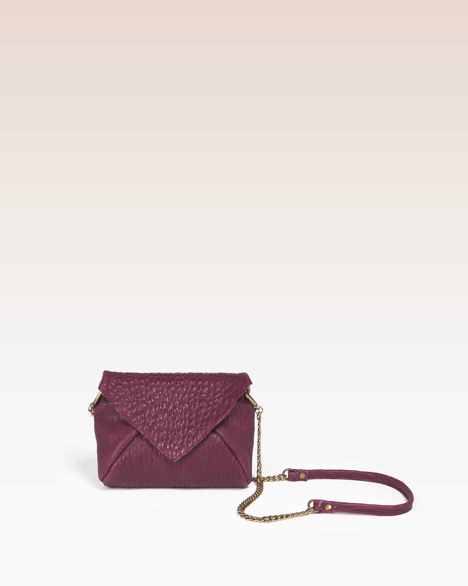 Borsa Daisy Mini Rosso amaranto Montone - immagine 3