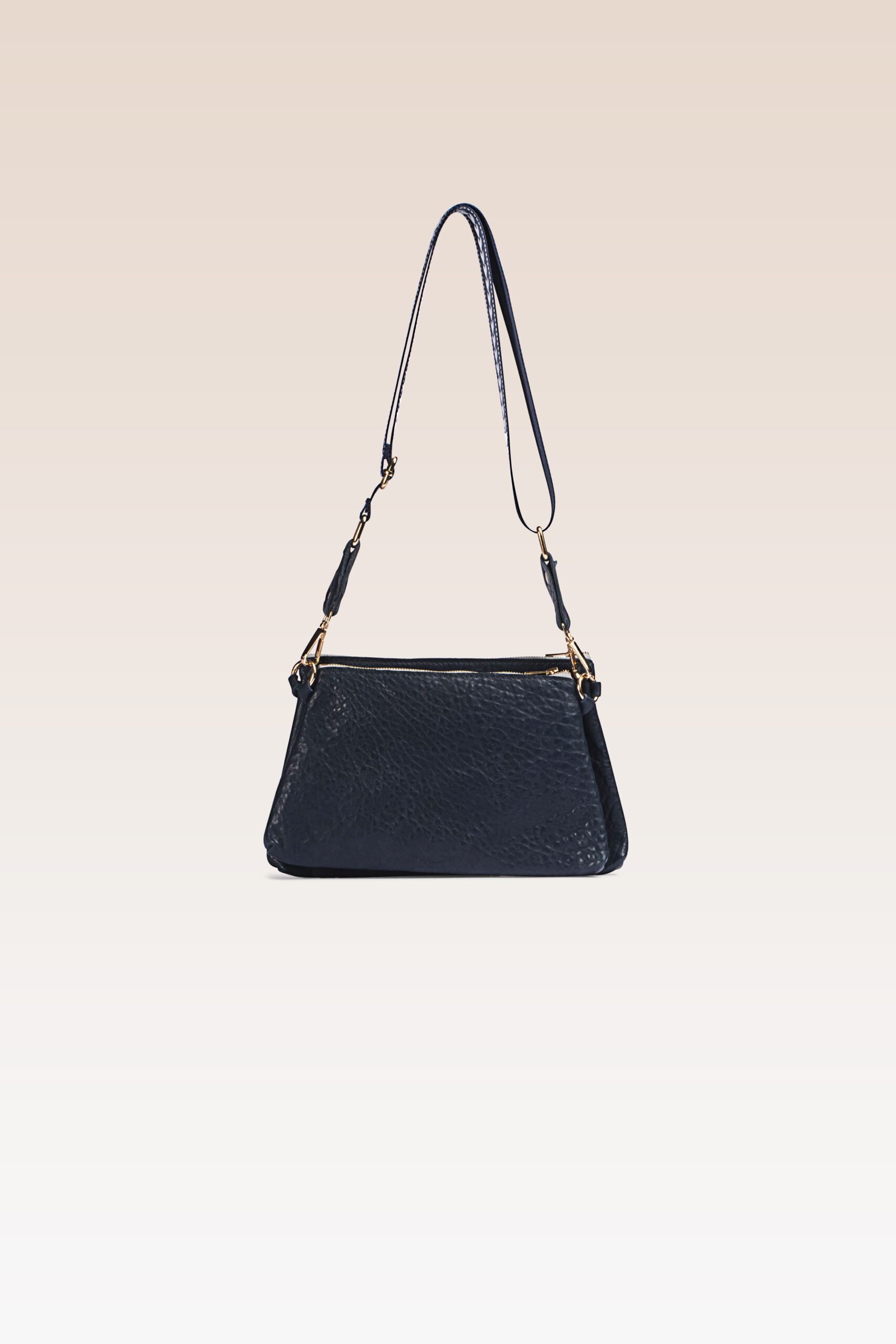 Borsa Slegar Doppio Montone Blu