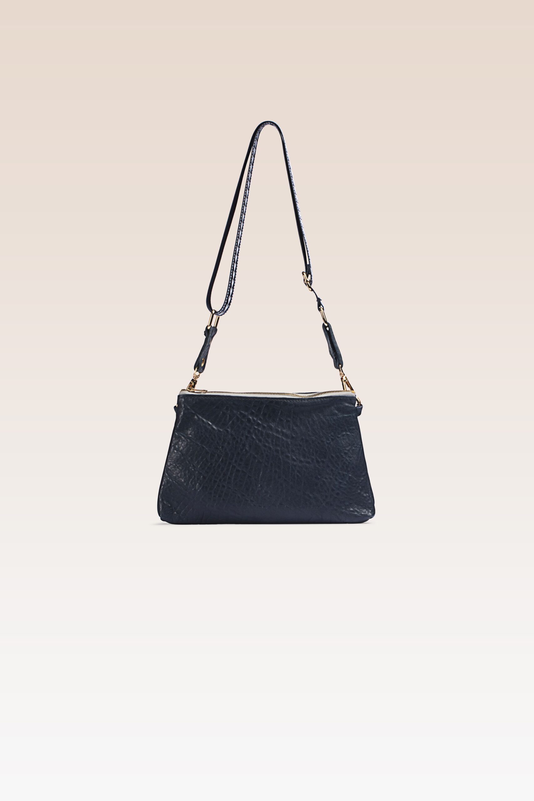 Borsa Slegar Doppio Montone Blu - immagine 2